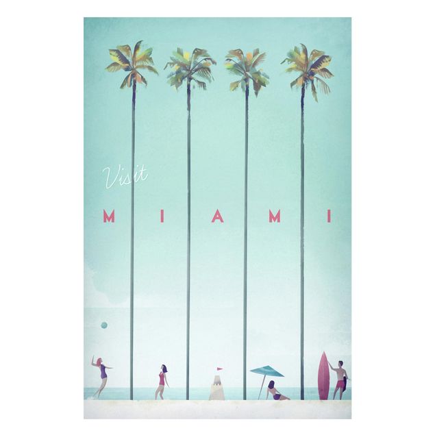 Tableaux paysage Poster de voyage - Miami