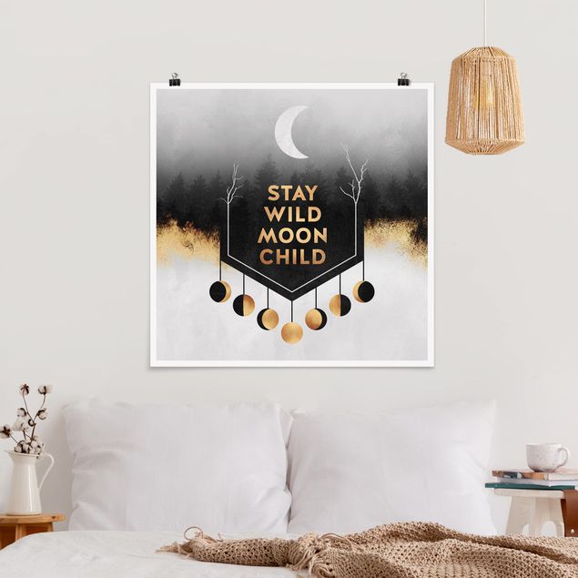Tableaux moderne Stay Wild Moon Child