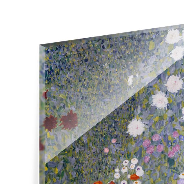 Tableau Klimt Gustav Klimt - Jardin de cottage