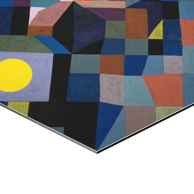 Tableaux Paul Klee - Feu à la pleine lune