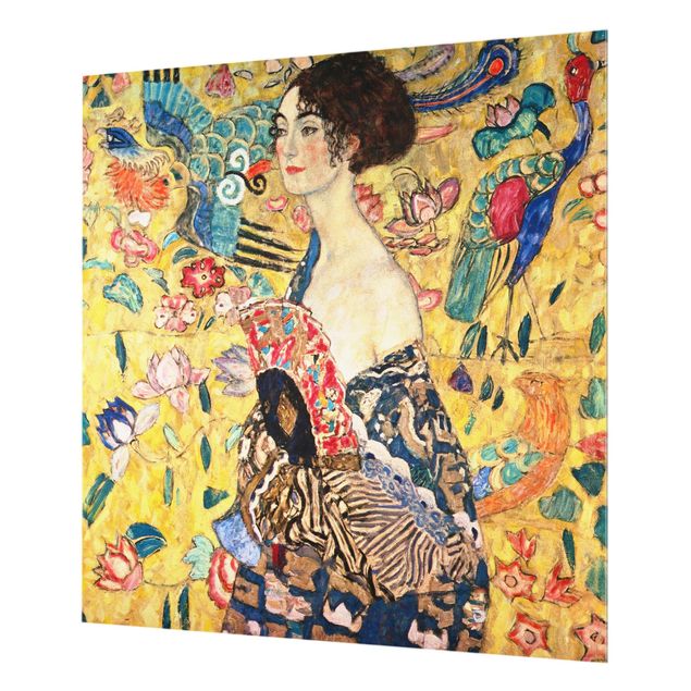 Tableau de Klimt Gustav Klimt - Dame à l'éventail