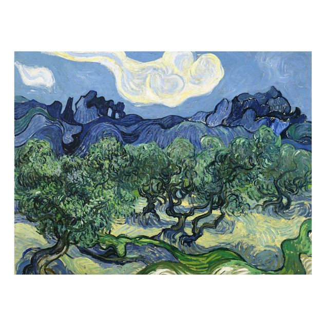 Courant artistique Postimpressionnisme Vincent Van Gogh - Oliviers