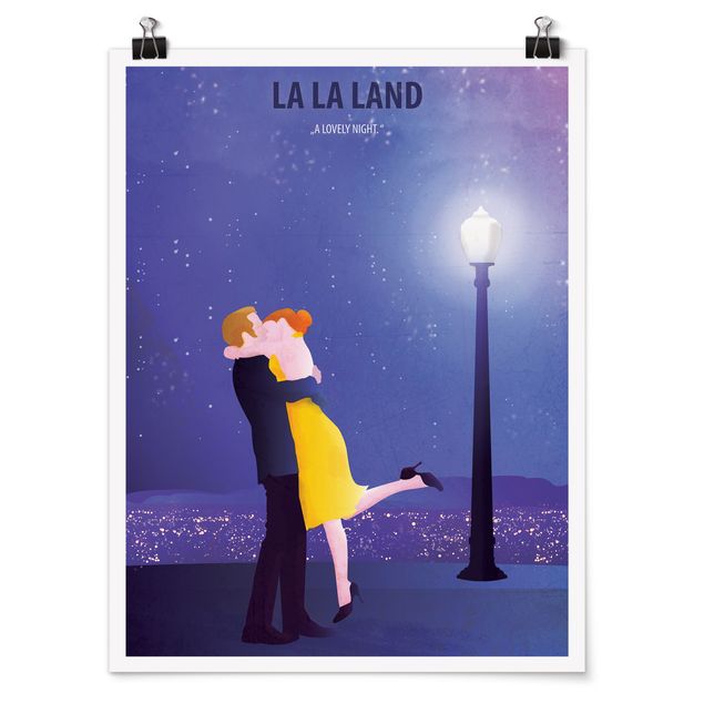 Tableaux reproductions Affiche de film La La Land II
