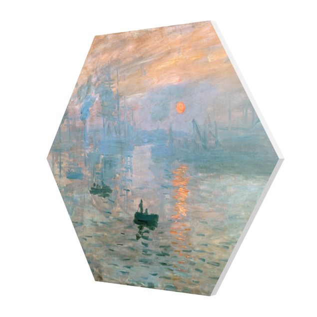Tableau deco nature Claude Monet - Impression (lever de soleil)