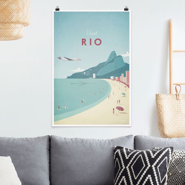 Déco mur cuisine Poster de voyage - Rio De Janeiro