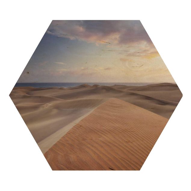 Tableaux muraux Vue des dunes