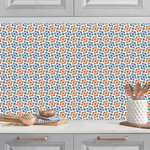 Déco murale cuisine Alhambra Mosaic Tile Look