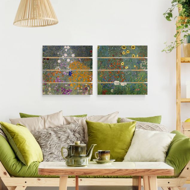 Tableaux klimt Gustav Klimt - Le jardin vert