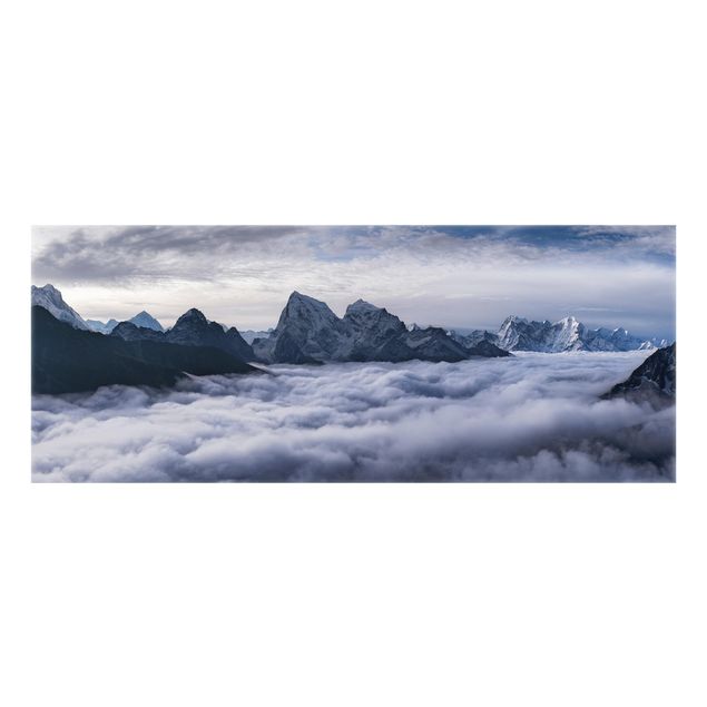 Fond de hotte - Sea Of ​​Clouds In The Himalayas