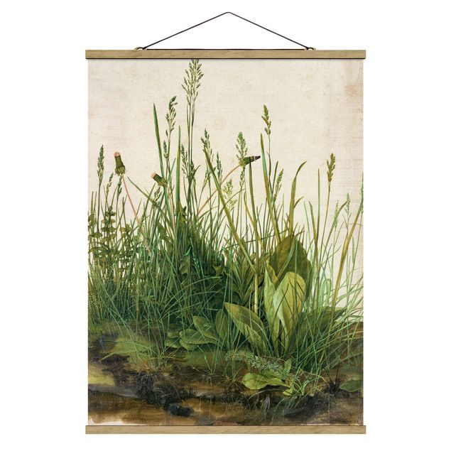 Tableau en tissu avec porte-affiche - Albrecht Dürer - The Great Lawn