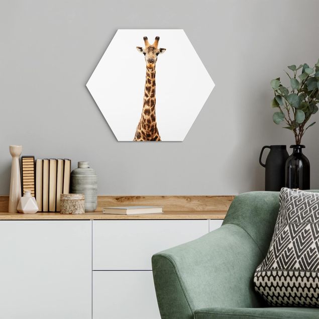 Tableaux modernes Tête de girafe