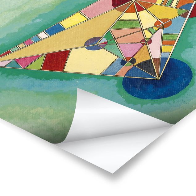 Tableaux Kandinsky Wassily Kandinsky - Variété dans le triangle