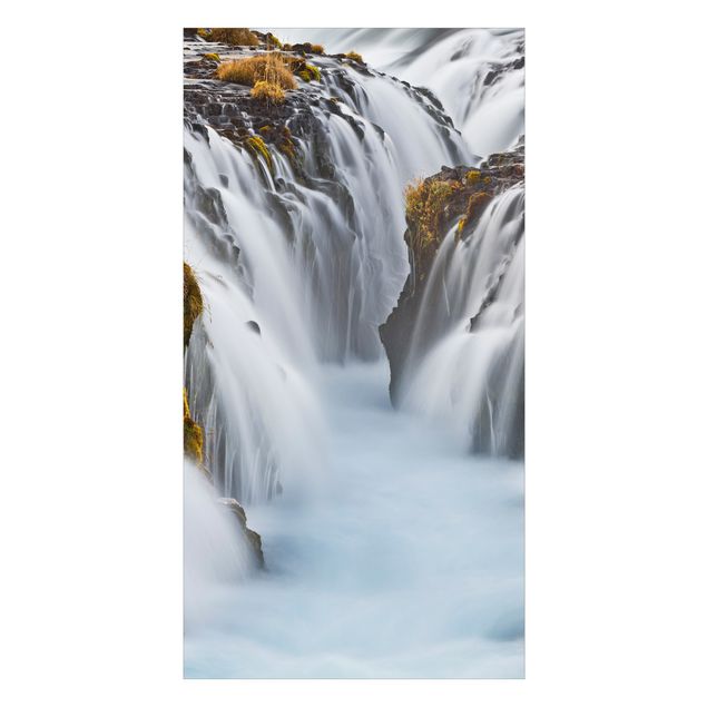 Revêtement mural de douche - Brúarfoss Waterfall In Iceland