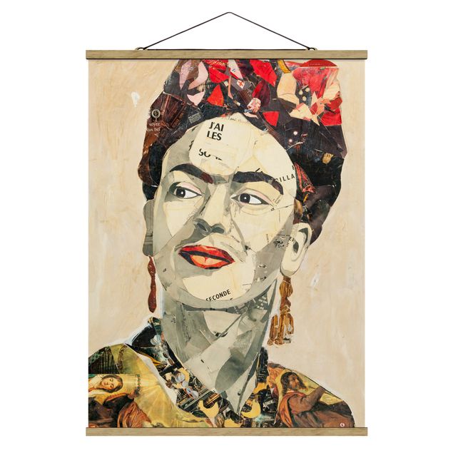 Tableau reproduction Frida Kahlo - Collage No.2