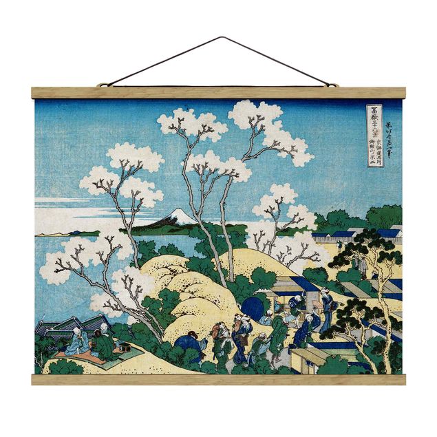 Tableau montagne Katsushika Hokusai - Le Fuji de Gotenyama