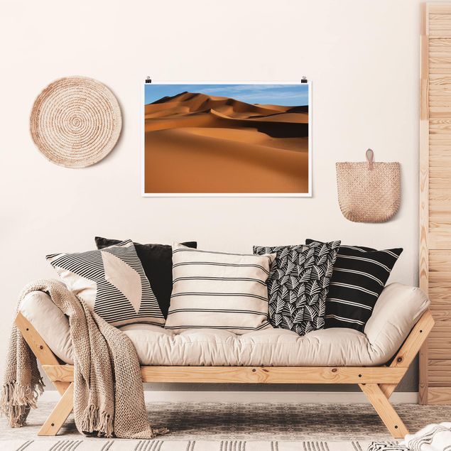 Tableau paysages Dunes du désert