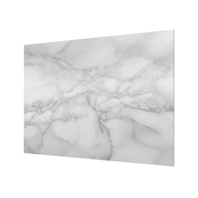 Fond de hotte - Marble Look Black And White