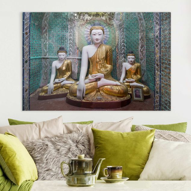 Impression sur toile - Buddha Statues