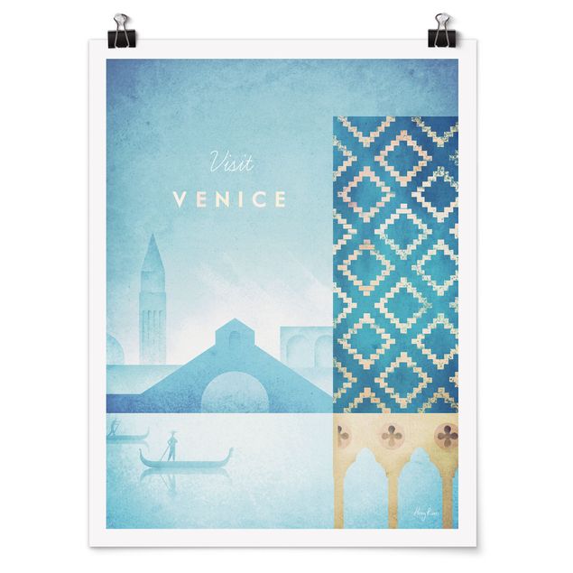 Posters retro Poster de voyage - Venise