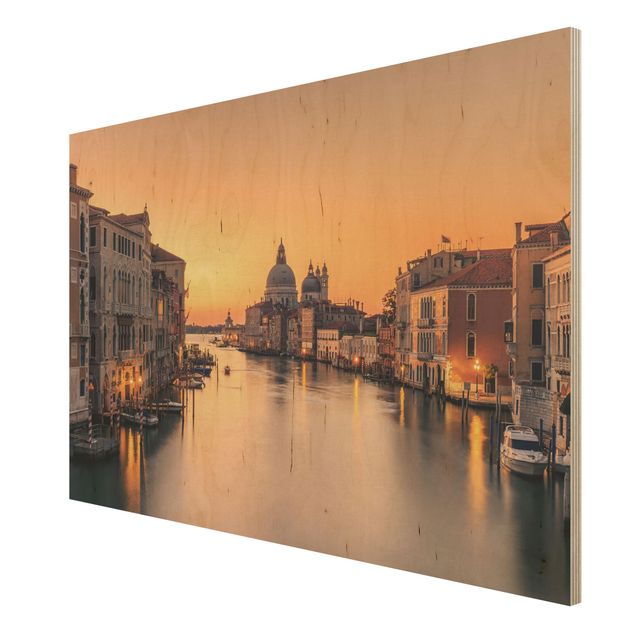 Tableaux bois Venise dorée