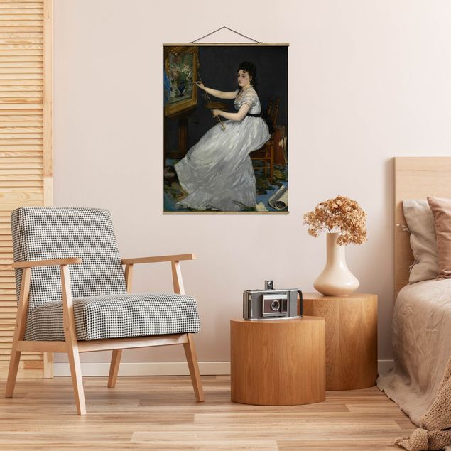 Tableau impressionniste Edouard Manet - Eva Gonzalès