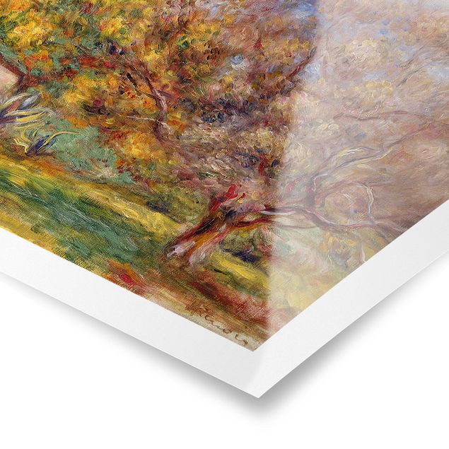 Tableaux modernes Auguste Renoir - Jardin d'oliviers