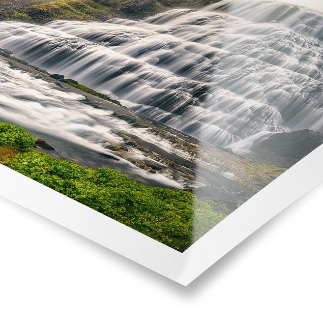 Posters paysage Dynjandi Waterfall