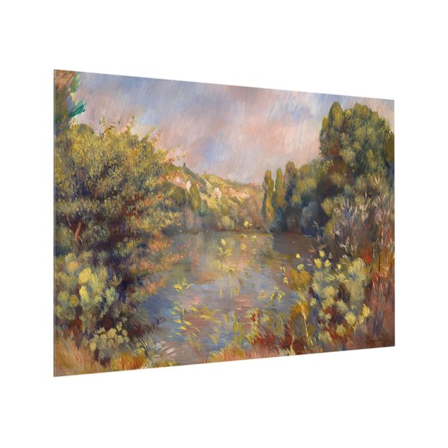 Décoration artistique Auguste Renoir - Paysage au bord du lac