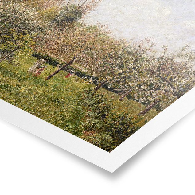 Tableau arbre Camille Pissarro - Printemps à Eragny