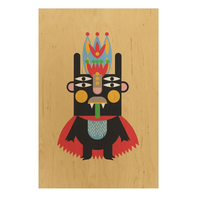 Tableaux de Muah Collage monstre ethnique - Roi