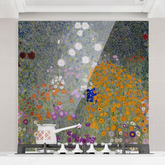 Décorations cuisine Gustav Klimt - Jardin de cottage