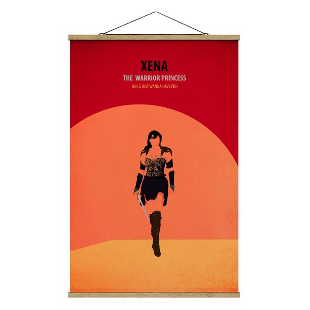 Tableaux reproduction Affiche de film Xena, la guerrière