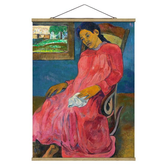 Tableau moderne Paul Gauguin - Faaturuma (Mélancolique)