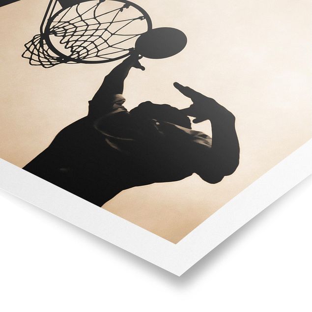 Posters muraux Basketball