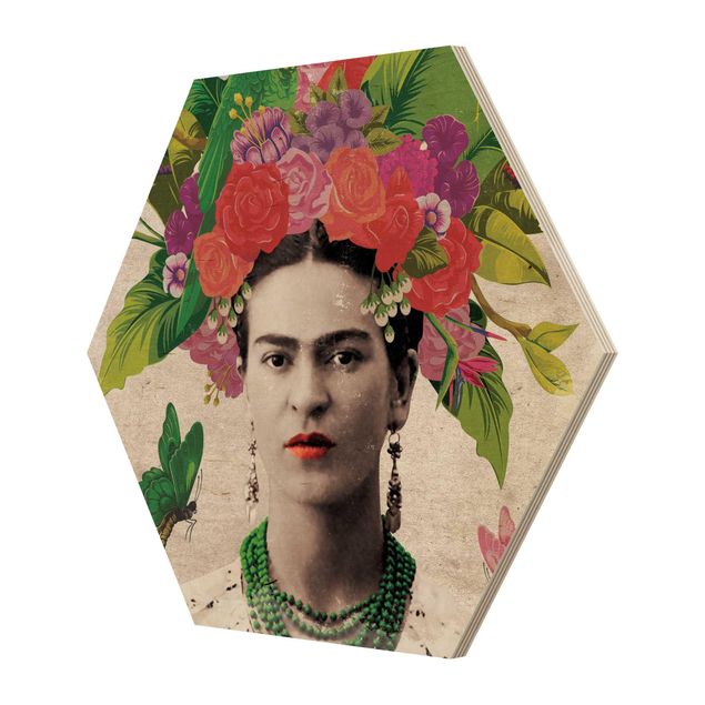 Reproductions tableaux Frida Kahlo - Portrait de fleurs