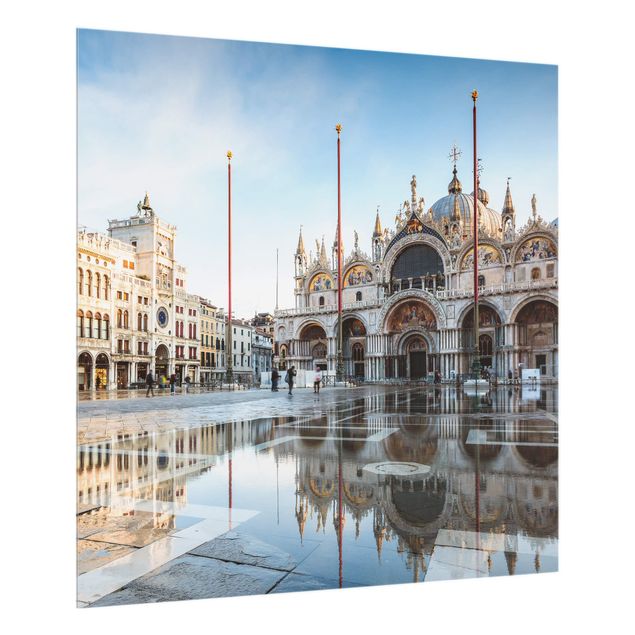 Tableaux de Matteo Colombo Place Saint-Marc à Venise