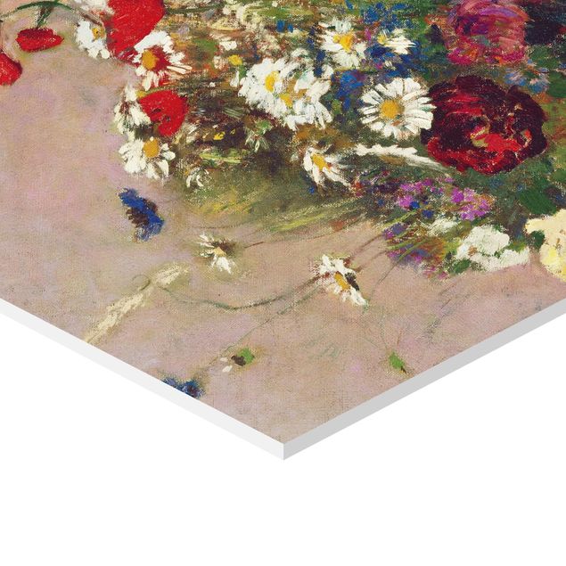 Tableaux muraux Odilon Redon - Vase à fleurs avec des coquelicots
