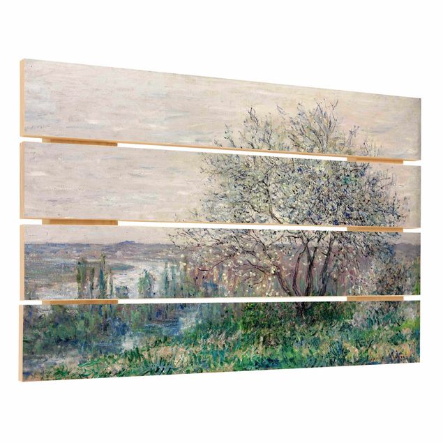 Tableaux Claude Monet Claude Monet - Le printemps à Vétheuil