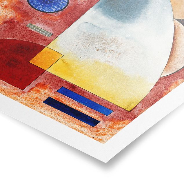Tableaux abstraits Wassily Kandinsky - Dans l'un l'autre