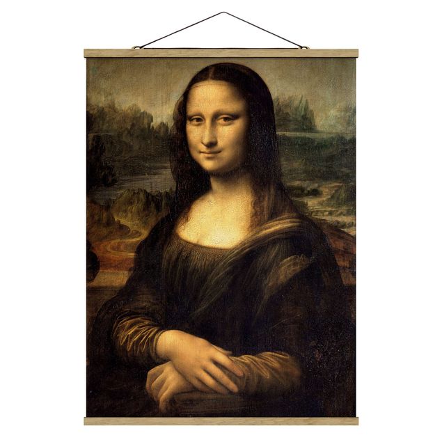 Tableau moderne Leonardo da Vinci - La Joconde