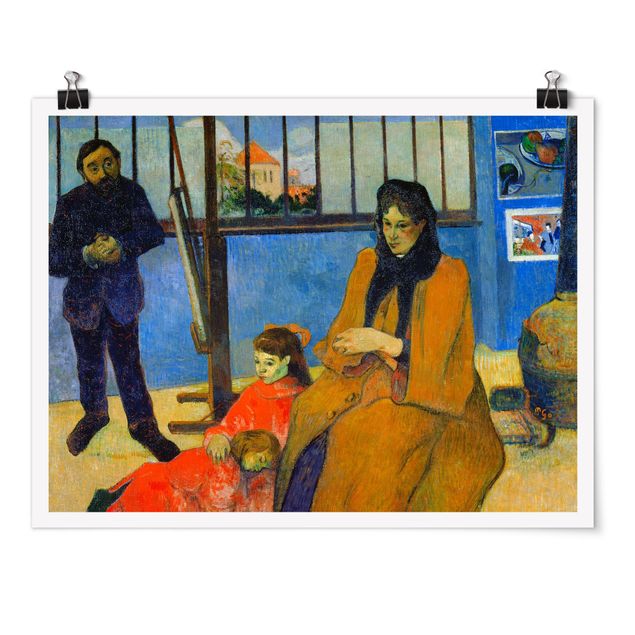 Tableaux moderne Paul Gauguin - La famille Schuffenecker