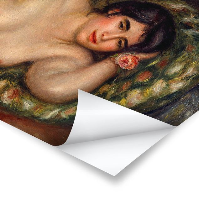 Renoir tableau Auguste Renoir - Nu féminin allongé (Gabrielle)