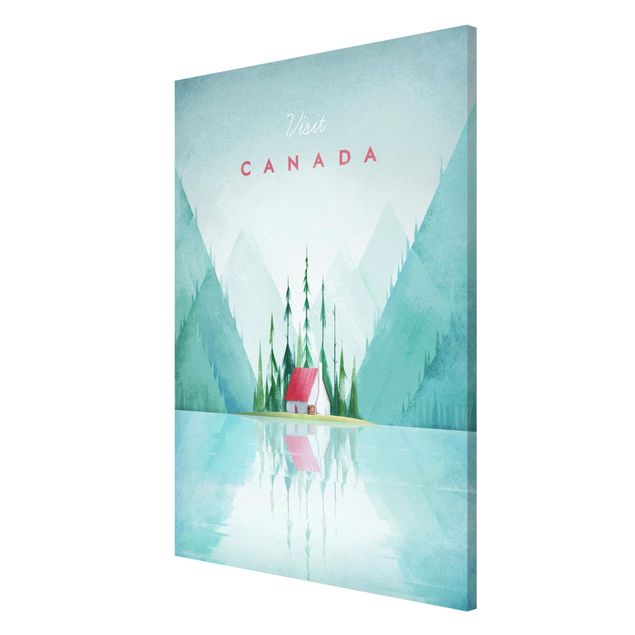 Tableaux arbres Poster de voyage - Canada