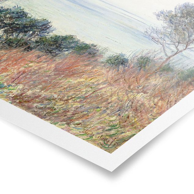 Tableau bord de mer Claude Monet - La côte de Varengeville