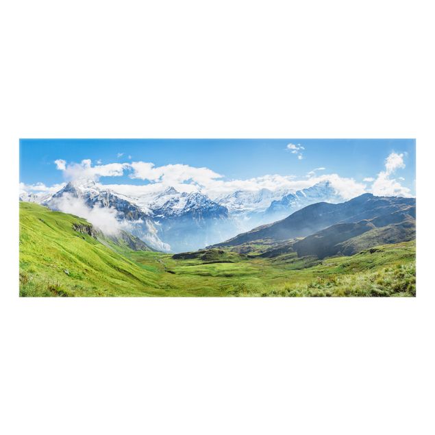 Fonds de hotte - Swiss Alpine Panorama - Panorama 5:2