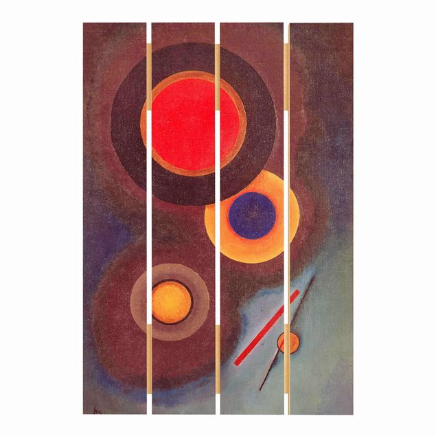 Kandinsky tableau Wassily Kandinsky - Cercles et lignes