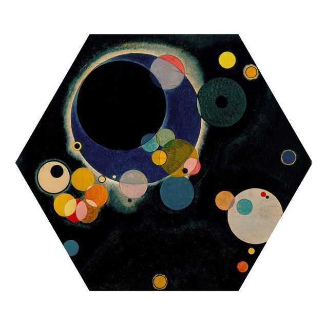 Tableaux Wassily Kandinsky - Cercles d'esquisses