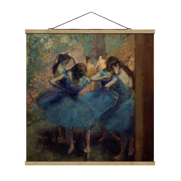 Tableau ballerines Edgar Degas - Danseurs bleus