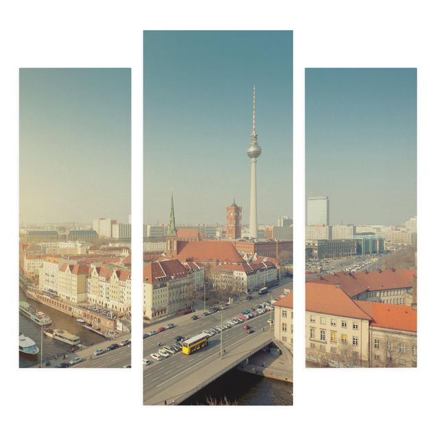 Tableau de ville Berlin le matin