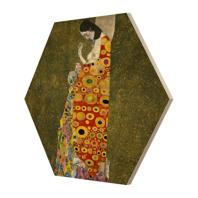 Impression sur bois Gustav Klimt - Espoir II